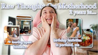 BIRTHDAY WEEKEND IN MAINE VLOG | My Thoughts on Motherhood, House Hunting, Coastal New England Life