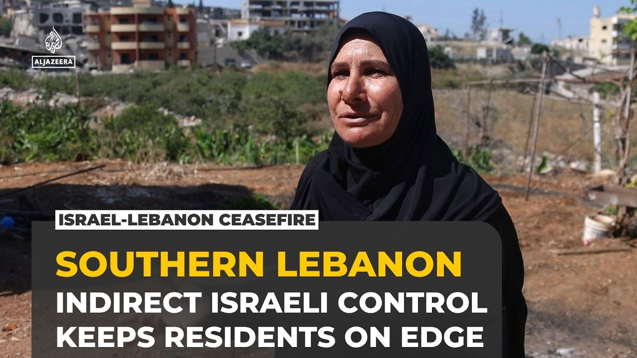 Southern Lebanon village remains under Israeli pressure despite ceasefire deal