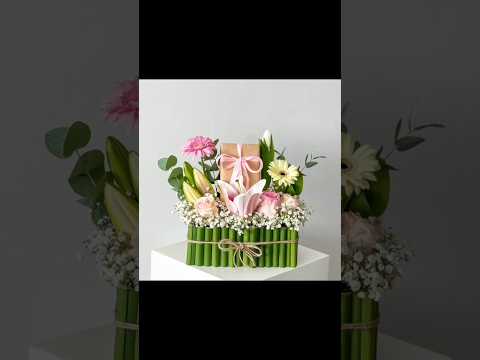 A SPECIAL GIFT ARRANGEMENT 🌸#gift #florist #flowers ##shorts #shortvideo #floraldesign #rose