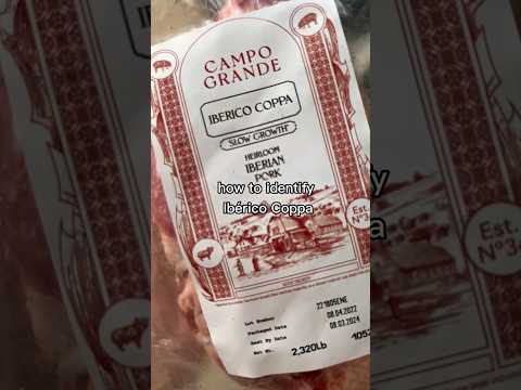 And that's how you can identify Ibérico Coppa 👨🏻‍🍳🇪🇸Comment what cut we should do next!