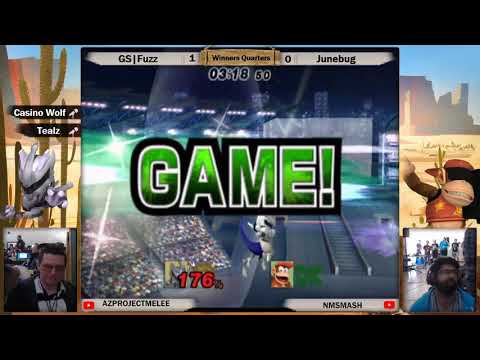 Salty Juans 4: SU|GS|Fuzz (Mewtwo) vs Junebug (Diddy) Winners Quarters