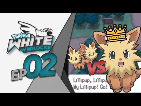 Pokemon White Wedlocke — Episode 2: The BEST Lillipup OF ALL TIME!