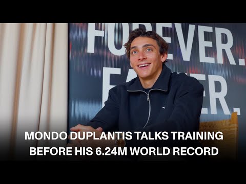 Mondo Duplantis Talks Training Before Breaking 6.24m Pole Vault World Record In China