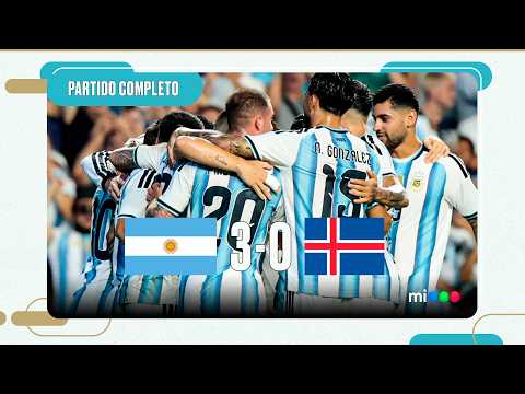 ARGENTINA VS. ISLANDIA | AMISTOSO INTERNACIONAL | 09/06/2026