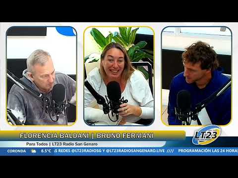 Entrevista a los Concejales de San Genaro, Florencia Baldani y Bruno Fermani en Para Todos