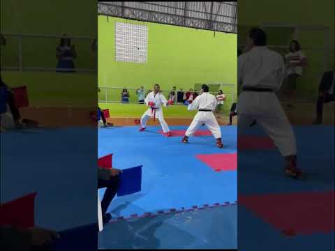 4° Quartas De finais Copa de Karatê várzea nova Bahia. Luvas azuis 🔵🥋 Jezreel Salles Dojo Ippon.