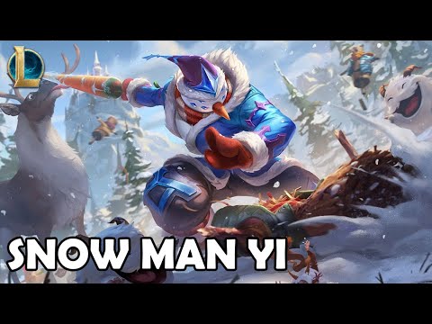 Snow Man Yi Skin Spotlight from League of Legends