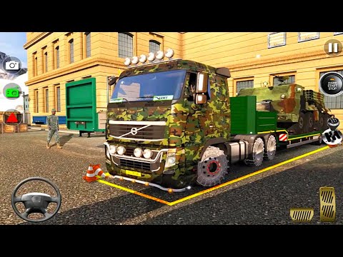 Army Cargo Truck Driving Simulator Game 2021 - Android Gameplay