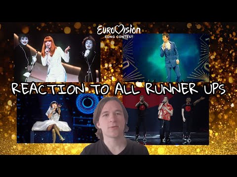 ALL RUNNER UPS OF EUROVISION (Reaction)