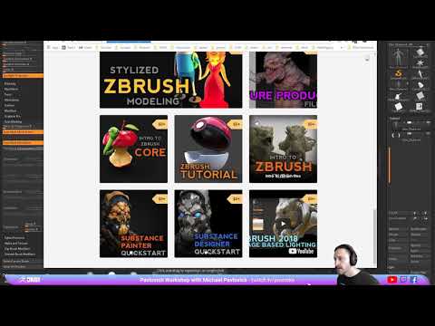 007 ZBrush PavMike Custom Interface Download