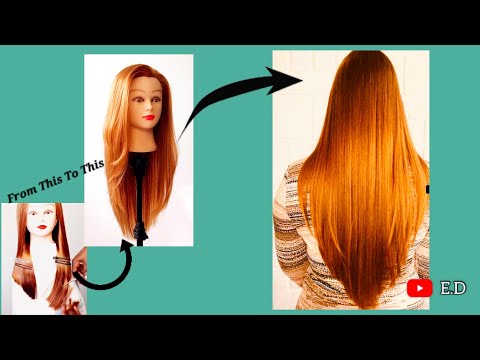2 ))) DIY V front layers cut and back V shape hair#layershaircut