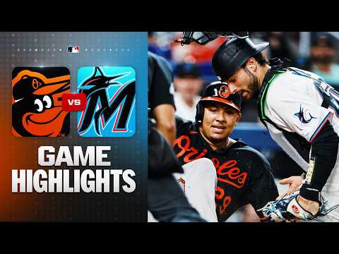 마이애미 VS 볼티모어 7:9 MLB 스포츠하이라이트