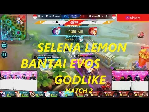 EVOS vs RRQ MATCH 2 | BEKRAF Game Prime 2018 - MLBB TOURNAMENT (BO3) | MOBILE LEGENDS