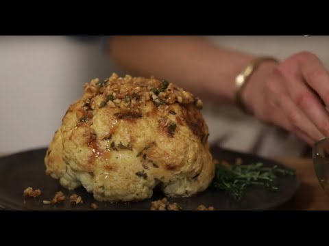 How to Make Roasted Cauliflower with Brown Butter Sauce