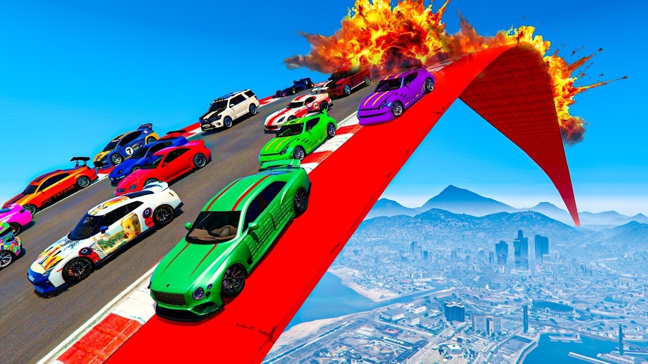 EL ÚLTIMO EXPLOTA CON COCHES ALEATORIOS! VELOCIDAD EXTREMA!! - GTA 5 ONLINE
