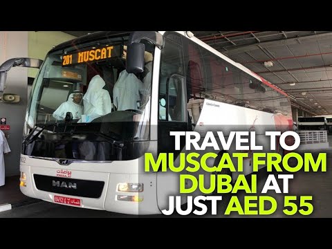 Dubai para Mascate de ônibus por apenas AED 55! | Curly Tales