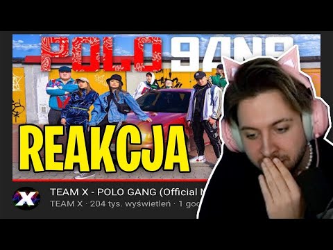 REAKCJA YOSHIEGO na NOWĄ PIOSENKĘ TEAM X - POLO GANG