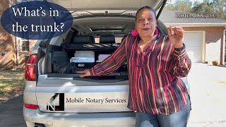 Mobile Notary Services | What's in the Trunk | Notary Signing Agent | Note A Doc, LLC