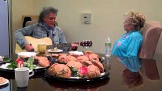 Marty Stuart and Connie Smith in the Vanguard Office