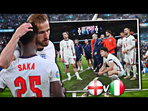 ENGLAND BEATEN IN EURO 2020 FINAL | football is not coming home..