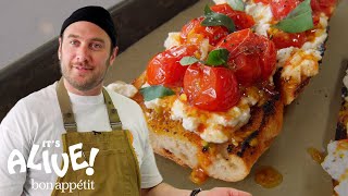 Brad Makes Charred Tomato Toast | It&#39;s Alive | Bon Appétit