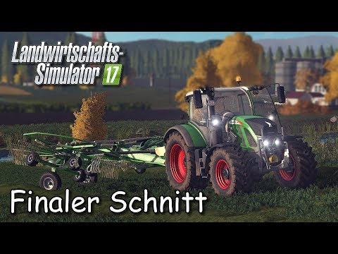 LS17 - TALBACH // #17 // Der letzte Gras-Schnitt // Mähen und Schwaden in einem Zug dank Coursplay