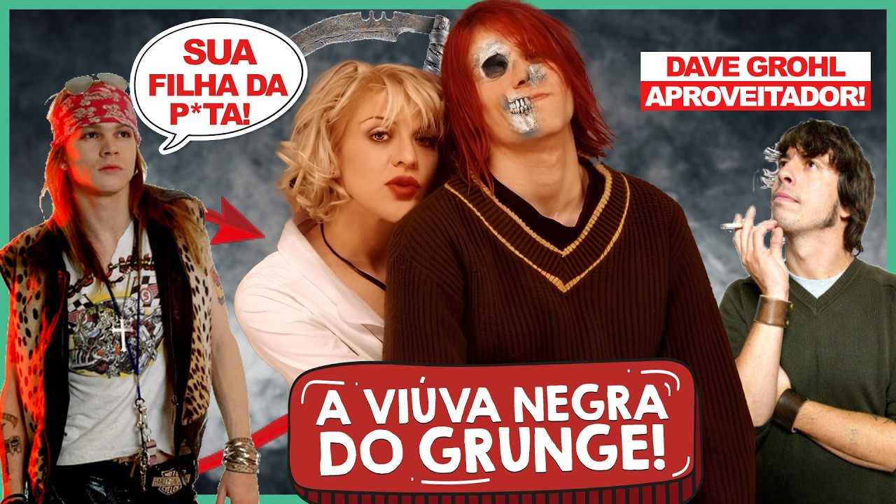 A BIZARRA TEORIA DE QUE A COURTNEY LOVE MATOU O KURT COBAIN!