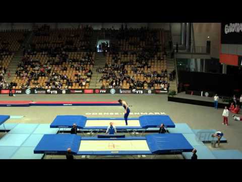 SAVVIDIS Nikolaos (GRE) - 2015 Trampoline Worlds - Qualification TR Routine 2