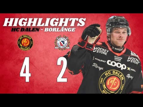 Highlights Dalen - Borlänge (4-2)