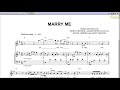 Marry me jason derulo sheet music pdf