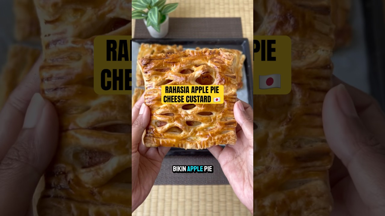 Rahasia APPLE PIE CHEESE CUSTARD BAKERY JEPANG. BIKINNYA GAMPANG BANGET.