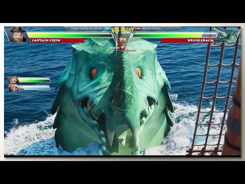 Sea Monster Attack with Healthbars