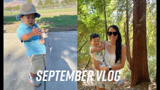 September Vlog (exploring the redwoods, children's museum and homemade glutinous rice balls)