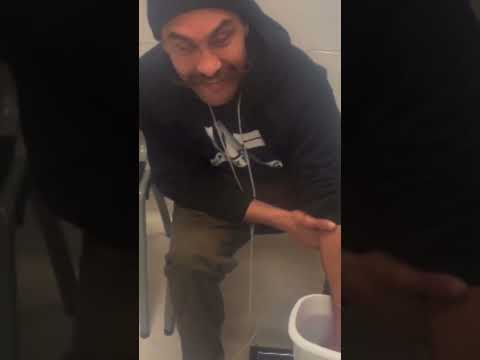 UpNext Fighting Champion, Javier Garcia “El Mariachi” and Dr. William Kessler use the RxBlack