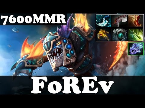 Dota 2 - FoReV 7600 MMR Plays Slark vol 2 - Ranked Match Gameplay