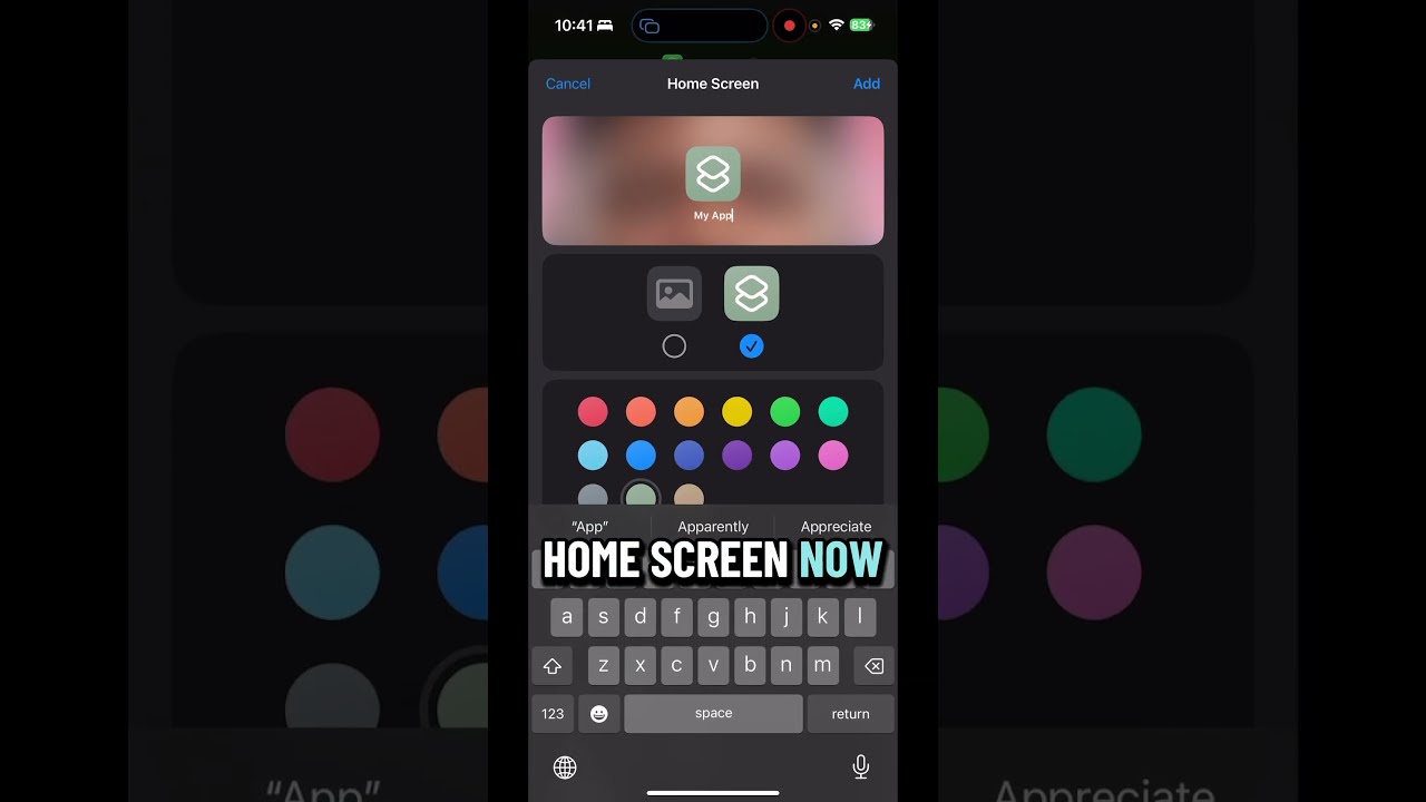 How to change your Apps icon on your iPhone using the Shortcuts app #iphone #ios #shortcuts