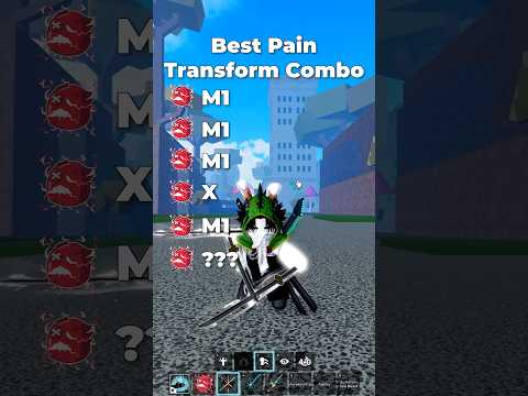 Best Skilled Pain Combo #roblox #bloxfruits