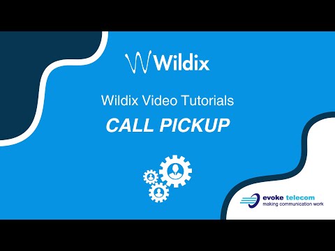 Wildix Collaboration Tutorials - Call Pickup