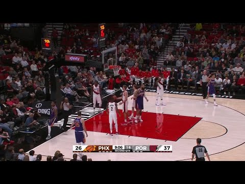 Quarter 2 One Box Video :Trail Blazers Vs. Suns, 10/2/2017