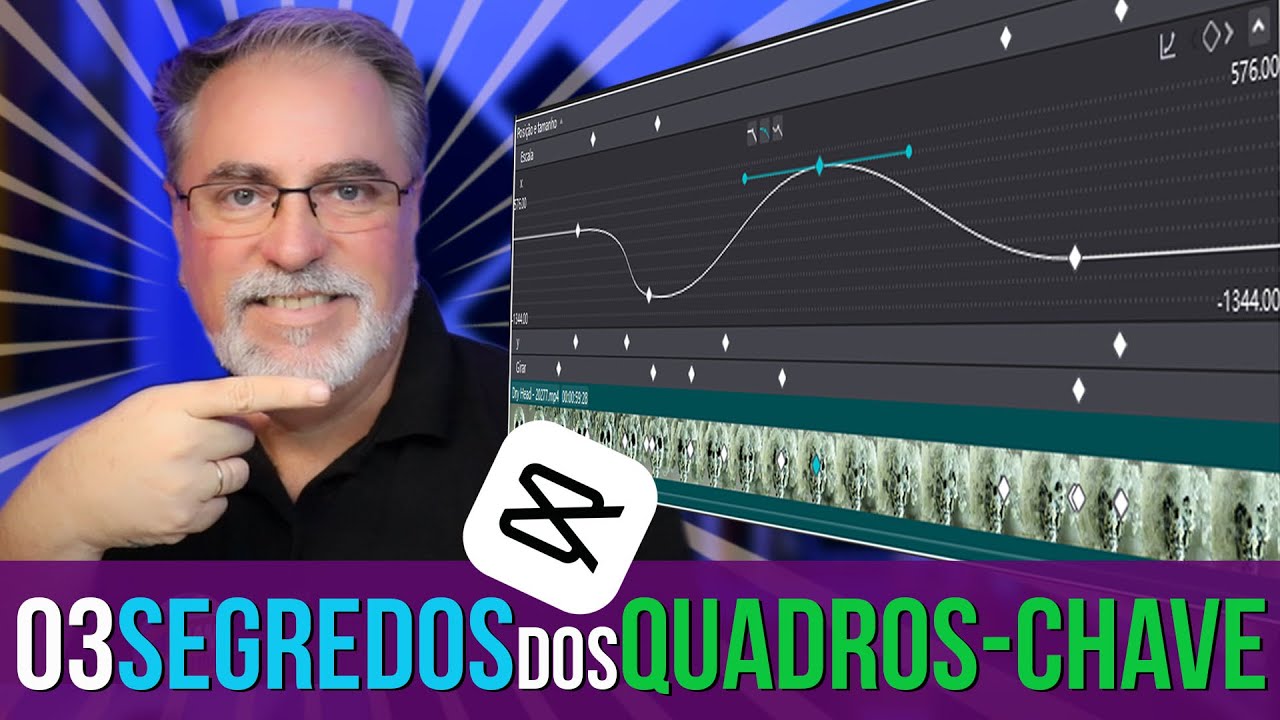 03 RECURSOS SECRETOS nos QUADROS-CHAVE (KEYFRAMES) do CAPCUT para PC | Maisvideomundo #222