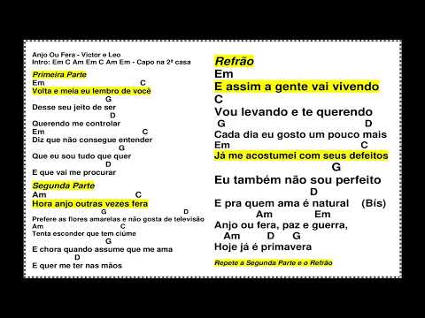 Anjo Ou Fera - Victor e Léo