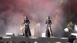 BRIGITTE "Plurielle" en concert au festival Beauregard