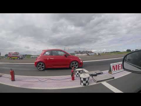 Skoda Fabia Monte Carlo Vs fiat abarth at Melbourne raceway