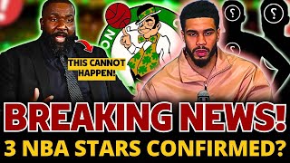 BOMB: TATUM AT RISK OF BEING FIRED? 3 NBA STARS CONFIRMED FOR THE BOSTON CELTICS?