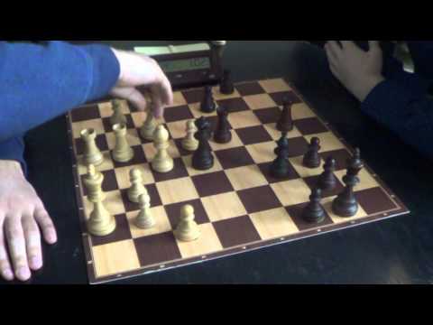 GM Kovalenko Igor - GM Ladva Ottomar, chess blitz, Nimzo-Indian defence