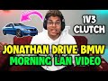 Jonathan first time Bmw driving 🔥 Jonathan ready for nodwin lan event 🏆