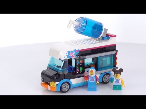 LEGO City Penguin Slushy Van 60384 review! High charm in a simple, affordable 5+ build