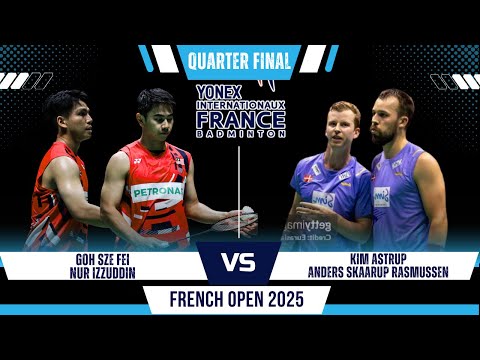 GOH Sze Fei/Nur IZZUDDIN vs Kim ASTRUP/Anders Skaarup RASSUMEN | YFO 2025 Badminton