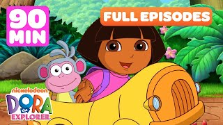 Download lagu Dora's Cars, Trains, Planes & Vehicles Marathon! 🚗 90 Minutes of Dora the Explorer | Dora & Friends mp3
