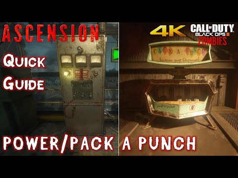 ASCENSION REMASTERED Guides: 'How to activate Power and access Pack a Punch' (4K)